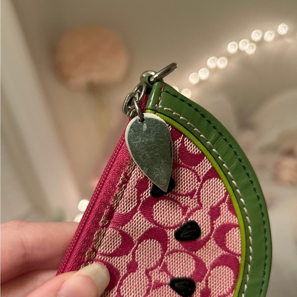 Y2K Coach Watermelon Coin Pouch - Picture 8 of 12
